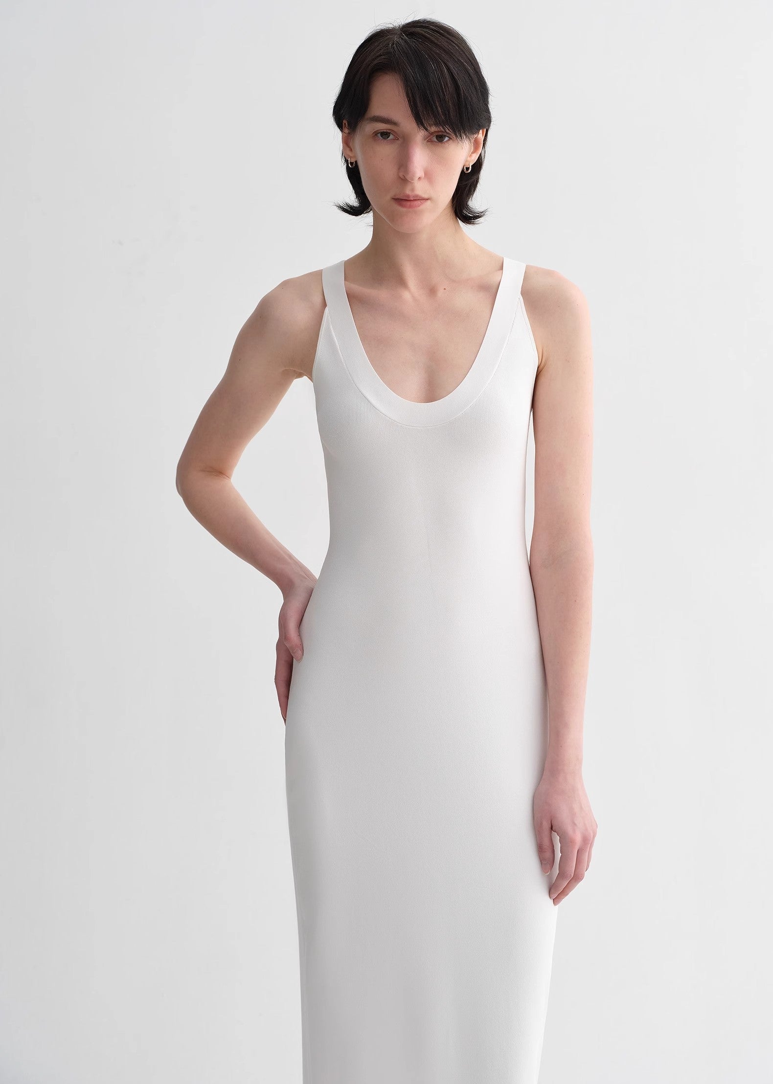 Elegant Slim  Tencel Dress for Women