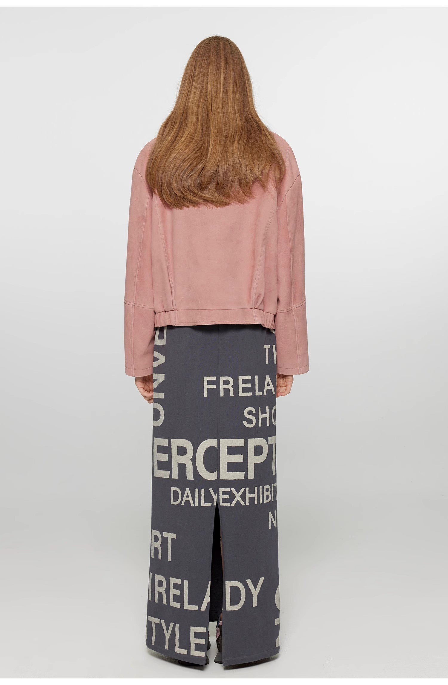 "Sweet Cherry Party"Imported Vintage Suede Lambskin Leather Jacket, Short-Cropped Genuine Leather