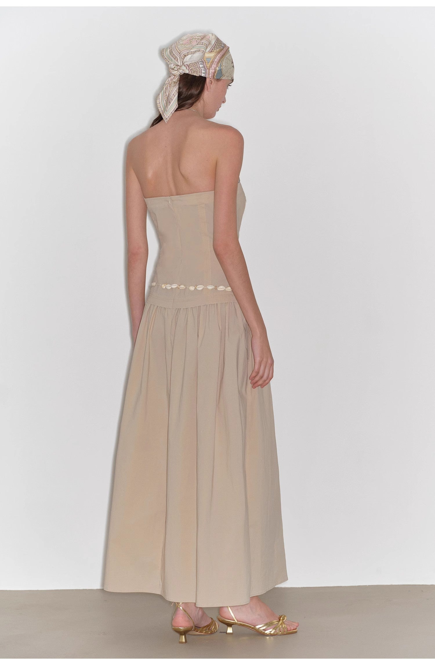 Large A-Hem Mid-Length Dress