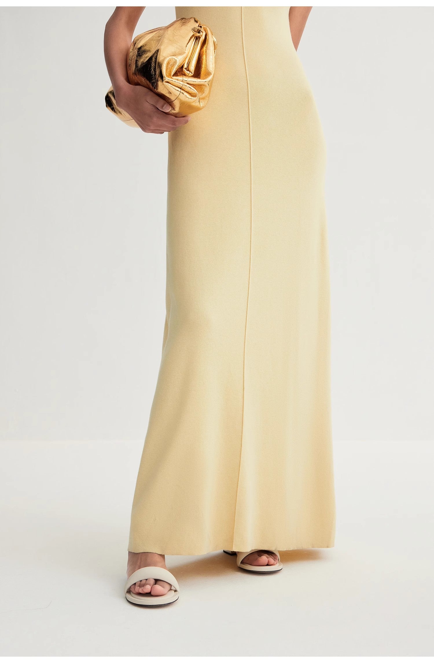 Fireladyfur Women's Merino Wool Knit Dress"Island Letters"