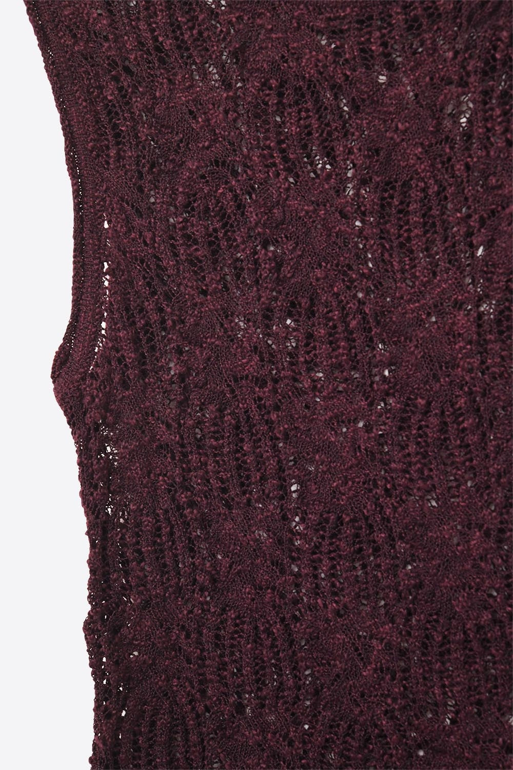 Burgundy Purple Crochet