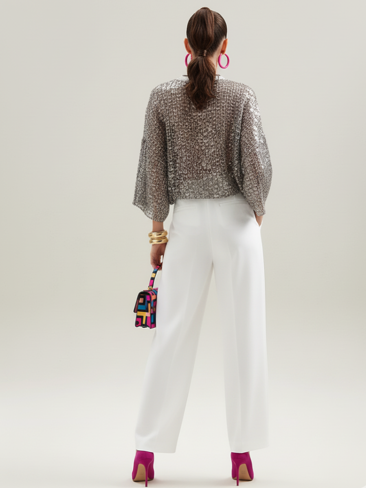 Fish Scale Sequin Top, Theater District | Women - BYMANYC ® New York