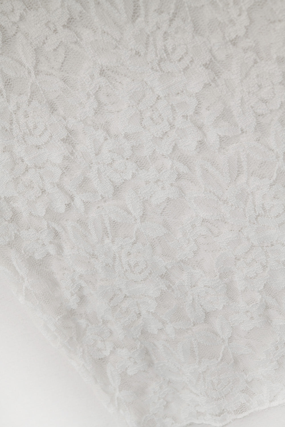 Romantic Lace T-Shirt With Sleeveless in White