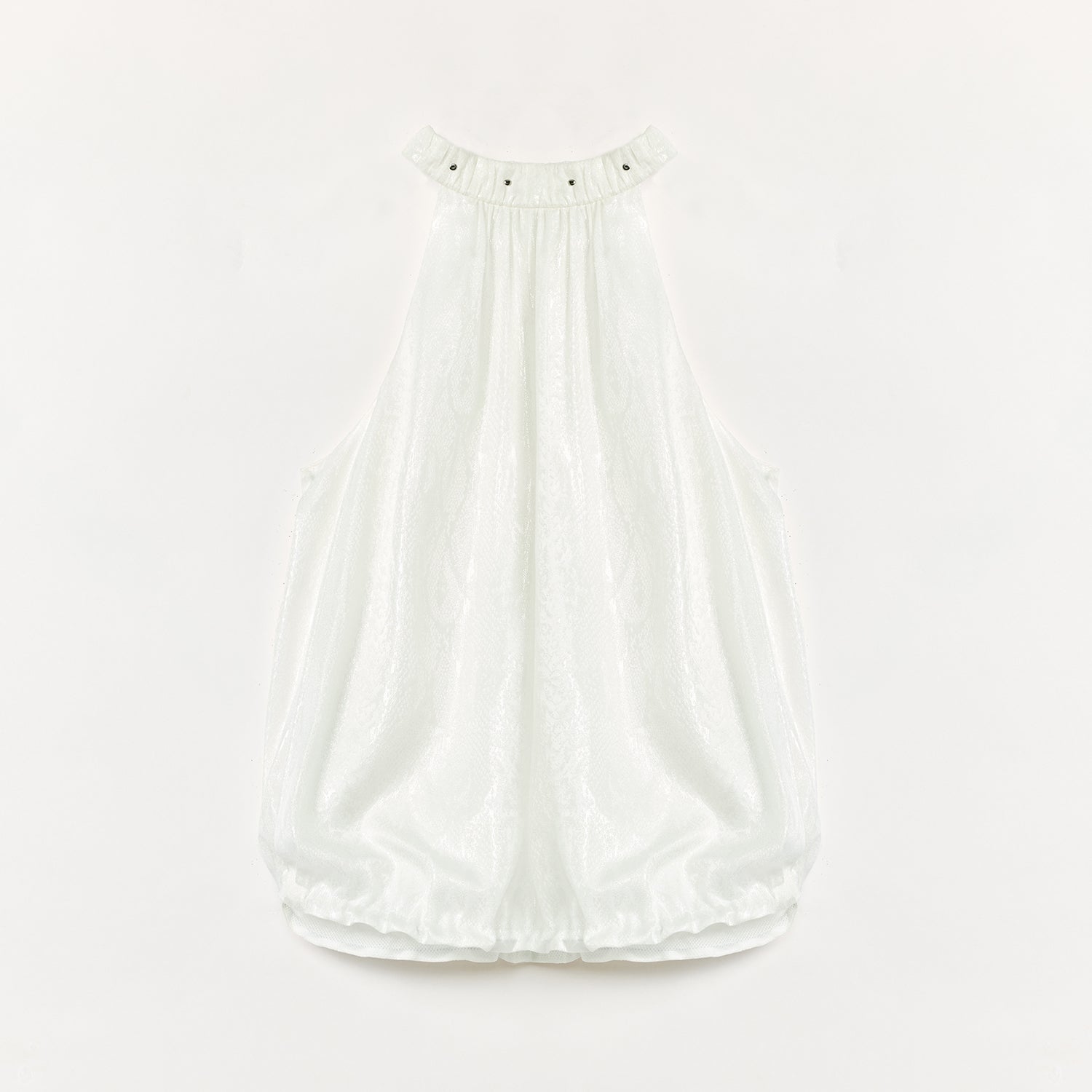 "Light and Shadow" Retro Posey Halter Neck Vest