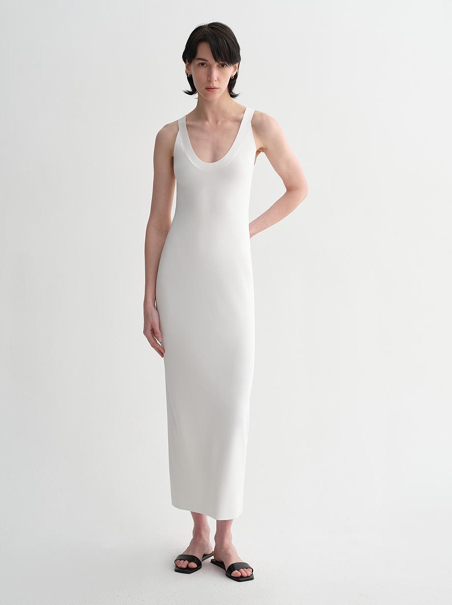 Elegant Slim  Tencel Dress for Women